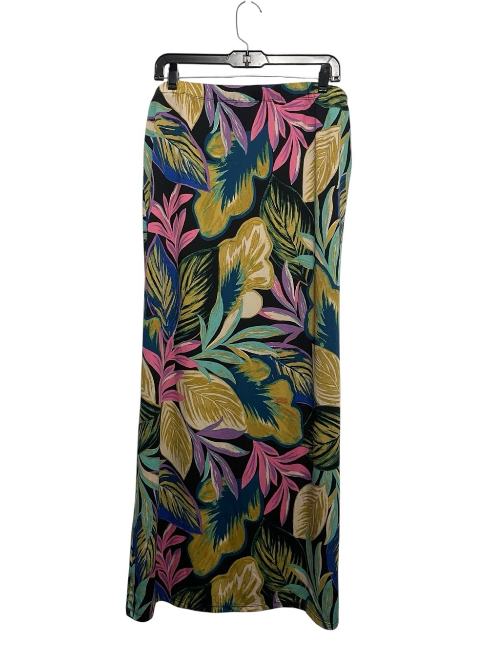 JOLIE & JOY Woman’s Floral Tropical Long Maxi Skirt Size 1x Modest